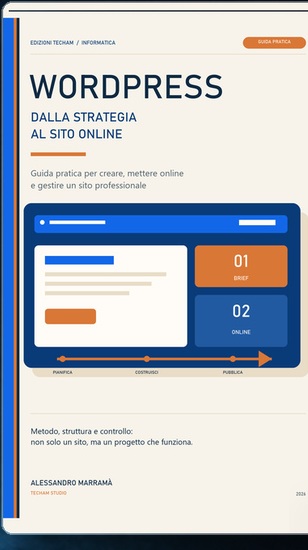 Copertina di WordPress: Dalla strategia al sito online